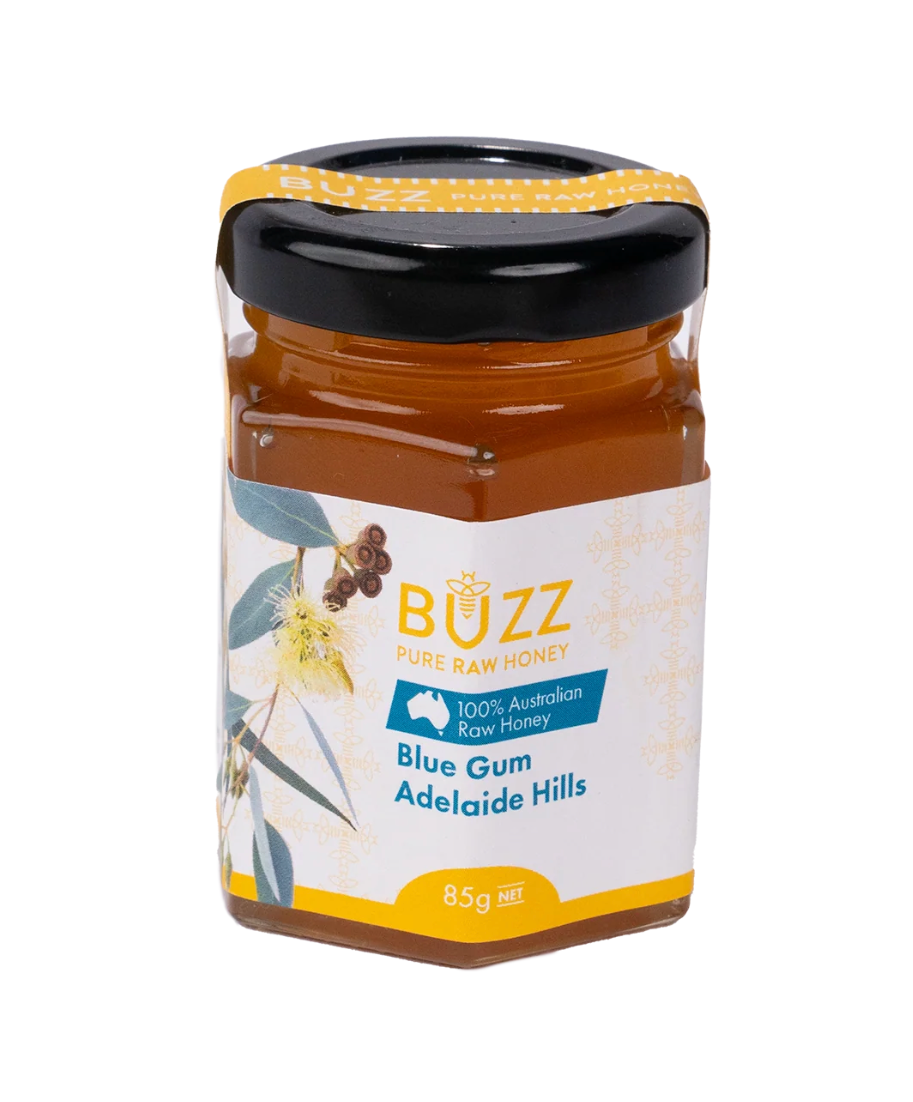 Buzz Honey Blue Gum 85g