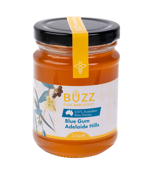 Buzz Honey Blue Gum 320g