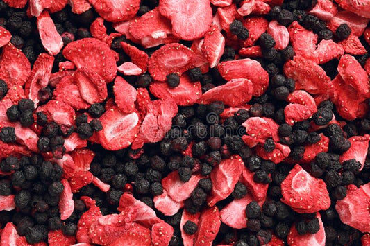 Dehydrated Strawberry Blueberry Mix Australian No Sulphites 100g