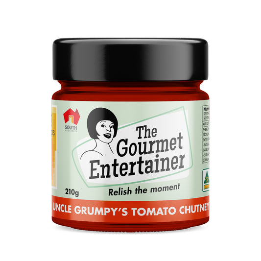 TGE Condiment Uncle Grumpy's Tomato Chutney 210g